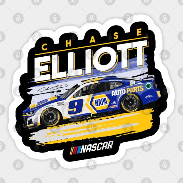 Chase Elliot 9 Camaro Sticker by stevenmsparks